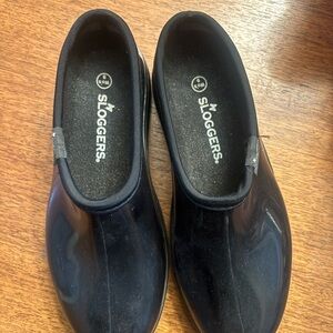Sloggers Classic Black Slip-On Shoes